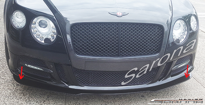 Custom Bentley GT  Coupe Front Bumper (2013 - 2016) - $2900.00 (Part #BT-034-FB)